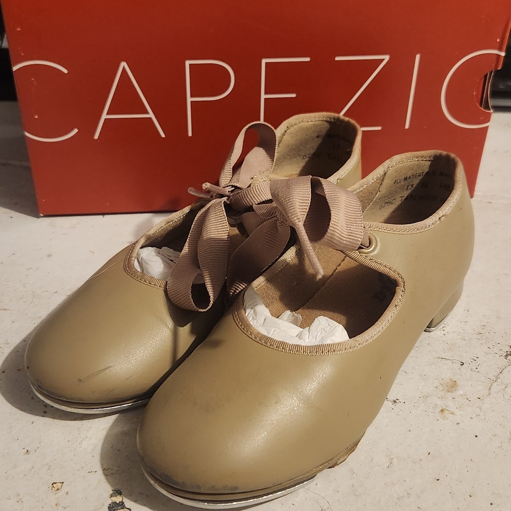 Capezio Tan Tap Shoes